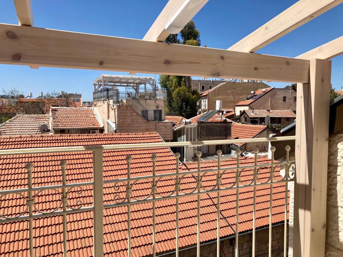 Lovely New Private Duplex In Prime City Center Location Jerusalem Eksteriør bilde
